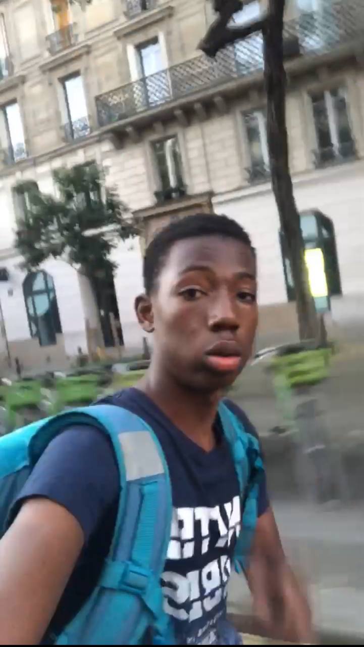 Moi étudiant, livreur à Paris